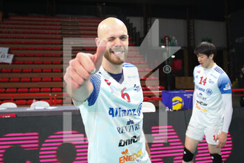 2021-03-10 - riccardo sbertoli (n. 06 setter power volley milano) rejoices in victory - PLAYOFF - SIR SAFETY CONAD PERUGIA VS ALLIANZ MILANO - SUPERLEAGUE SERIE A - VOLLEYBALL