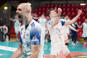 2021-03-10 - riccardo sbertoli (n. 06 setter power volley milano) rejoices in victory - PLAYOFF - SIR SAFETY CONAD PERUGIA VS ALLIANZ MILANO - SUPERLEAGUE SERIE A - VOLLEYBALL