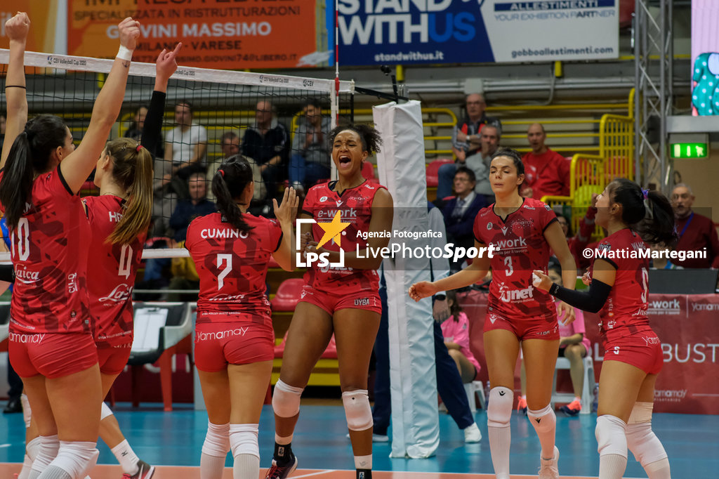 UYBA Busto Arsizio vs VK UP Olomouc - CEV CUP WOMEN - VOLLEY