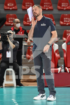 2021-02-24 - Nikola Grbic (Coach Grupa Azoty Kedzierzyn Kozle) - CUCINE LUBE CIVITANOVA VS GRUPA AZOTY KEDZIERZYNYN KOZLE - CHAMPIONS LEAGUE MEN - VOLLEYBALL