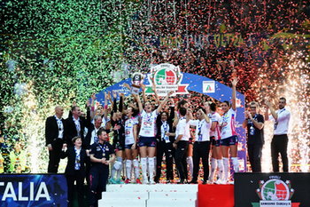 2019-02-03 - Premiazione Novara - IGOR NOVARA VS IMOCO CONEGLIANO - WOMEN ITALIAN CUP - VOLLEYBALL