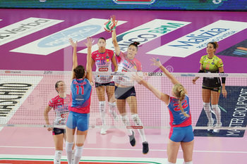 2020-01-29 - Schiacciata di Stefana Veljkovic, 17 (Igor Gorgonzola Novara) - IGOR GORGONZOLA NOVARA VS SAUGELLA MONZA - WOMEN ITALIAN CUP - VOLLEYBALL