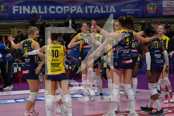 2020-02-01 - esultanza Imoco Volley Conegliano - SEMIFINALI - IMOCO VOLLEY CONEGLIANO VS SAVINO DEL BENE SCANDICCI - WOMEN ITALIAN CUP - VOLLEYBALL