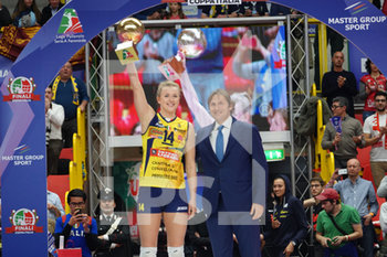 2020-02-02 - Joanna Wolosz, 14 (Imoco Volley Conegliano) MVP della Coppa Italia - FINALE 2020 - IMOCO CONEGLIANO VS UNET E-WORK YAMAMAY BUSTO ARSIZIO - WOMEN ITALIAN CUP - VOLLEYBALL